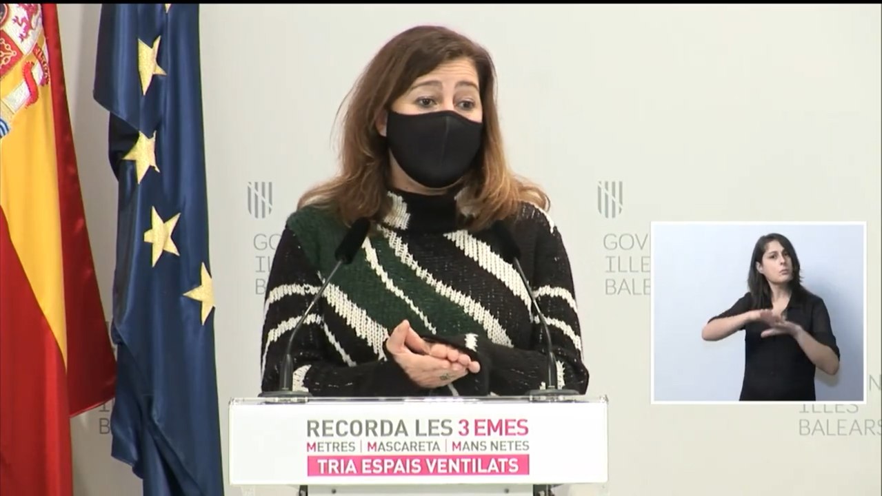 Armengol asegura que las ayudas son "de reactivación y confianza" a Baleares