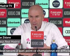 15e j. - Zidane : "En Liga, il n'y a aucun match facile"