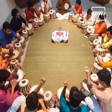 The Shiv Tandav Stotram Rendered On 15 Tablas