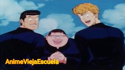 slam Dunk - Haruko llega a detener la pelea con rukawa esp lat