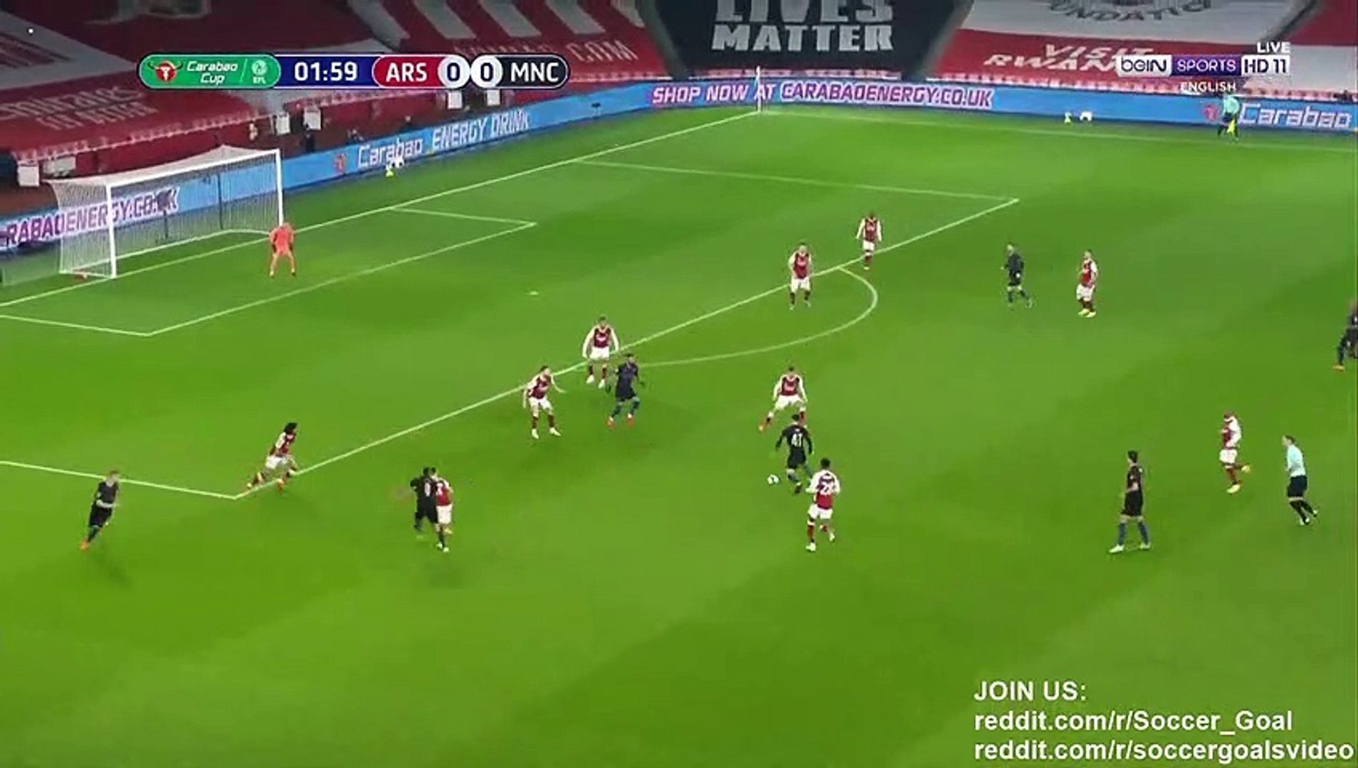 Gabriel Jesus Goal HD - Arsenal 0 - 1 Manchester City - 23.12.2020 (Full Replay)