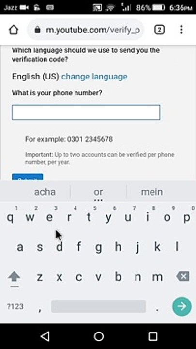 how to verify YouTube account | یوٹیوب اکاؤنٹ کی تصدیق کرنے کا طریقہ