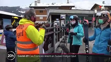 Covid-19 : dans les stations de ski en Suisse, des Français défient la consigne gouvernementale