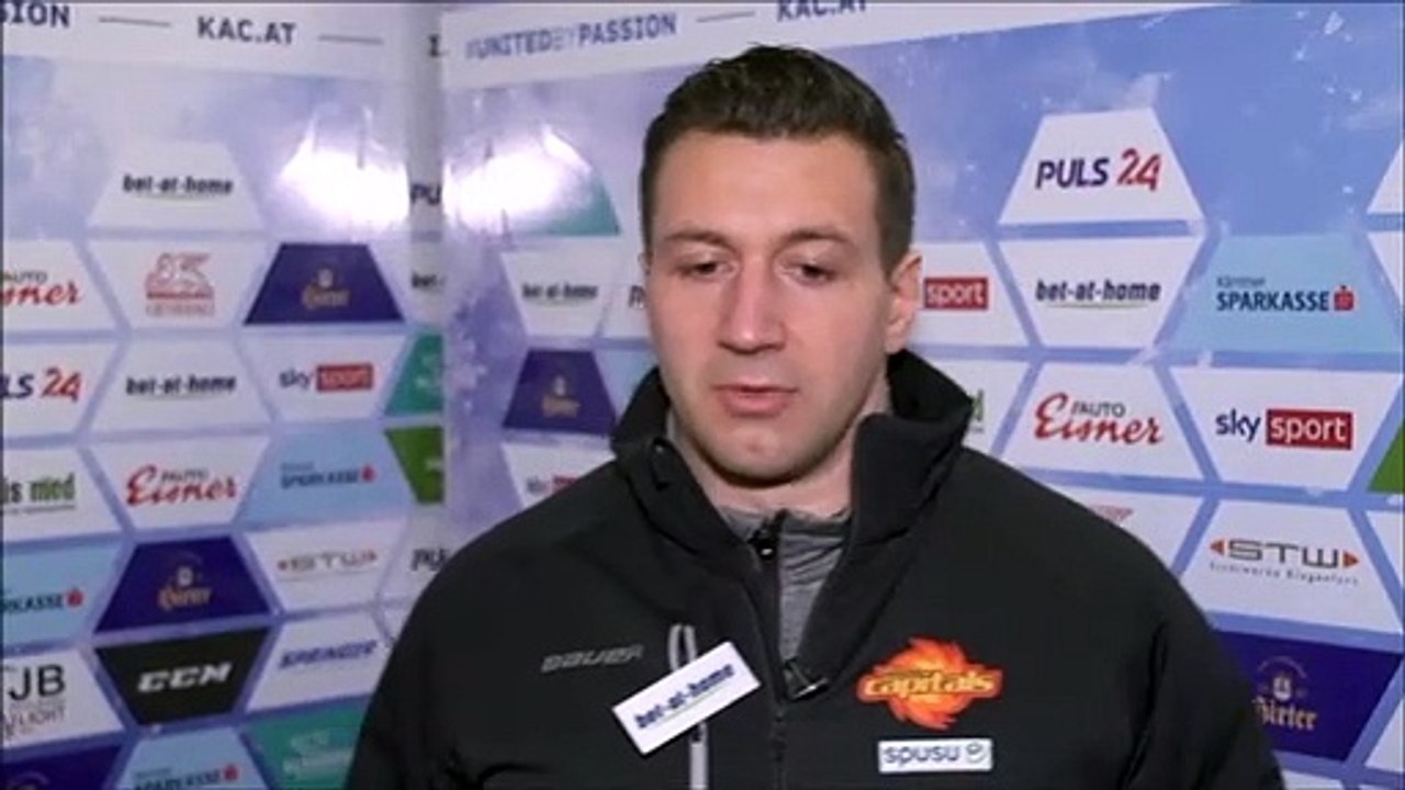 Christian Dolezal nach dem Spiel gegen Klagenfurt