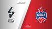 LDLC ASVEL Villeurbanne - CSKA Moscow Highlights | Turkish Airlines EuroLeague, RS Round 16