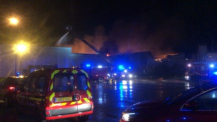 Grave incendie à l’usine Richemonts à Pacé