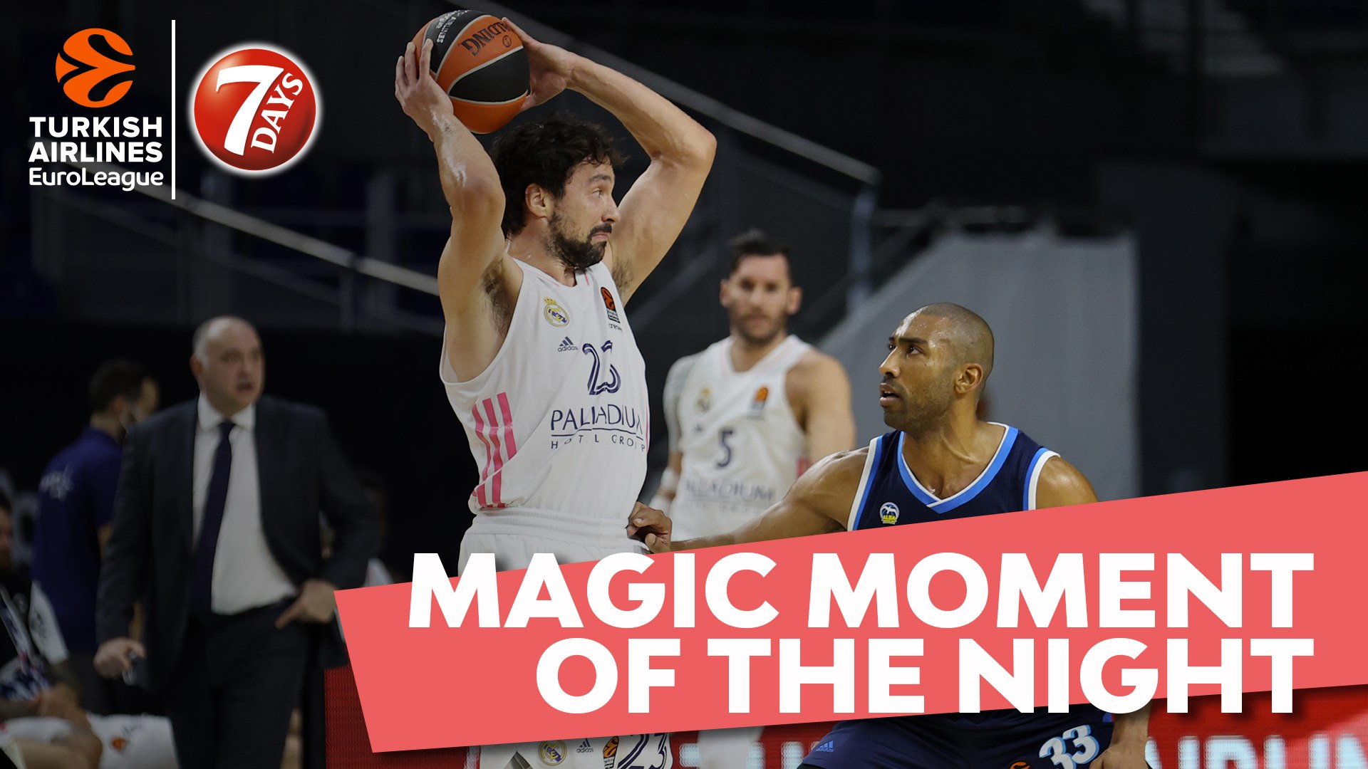 7DAYS Magic Moment of the Night: Sergio Llull, Real Madrid - video  Dailymotion