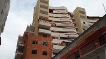 Ora News - I dëmtuar nga tërmeti, pallati 12 katesh në Durrës do shembet me shpërthim të komanduar