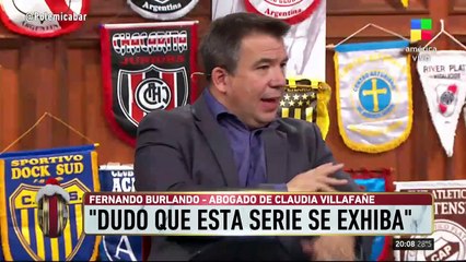 Fernando Burlando: "Dudo de que se exhiba la serie de Maradona"