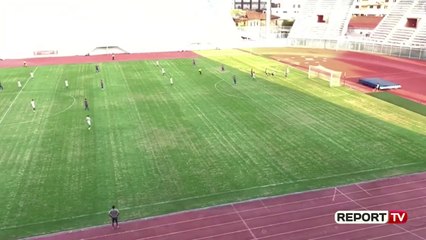 Report TV - Test pa 'xixa' mes Vllaznisë dhe Apolonisë, por ndeshja ndiqet nga shumë tifozë