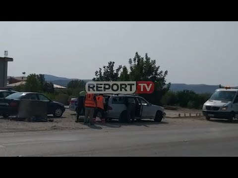 Report TV - Peqin, makina përplaset me motorin, humb jetën babai i ish- kryetarit të komunës Gjoçaj