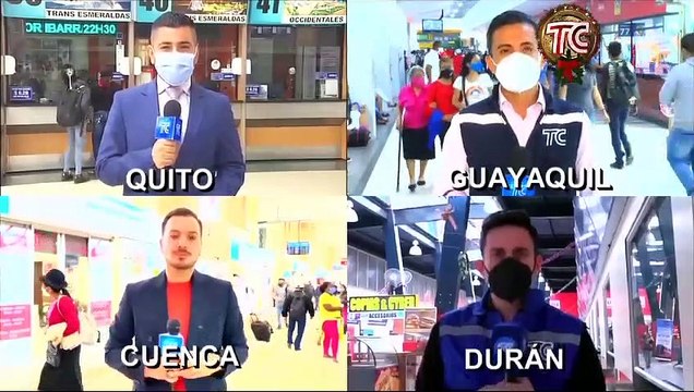 Informe desde las terminales terrestres ante las restricciones del COE Nacional