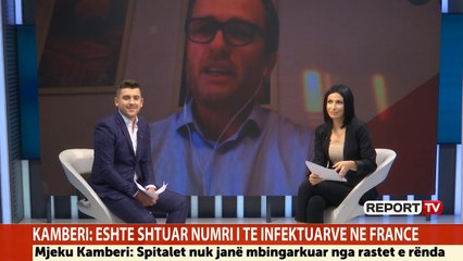 Mjeku shqiptar në Report Tv: Klasat në Francë mbyllen kur ka mbi 3 nxënës të infektuar!
