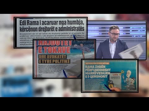 Report TV - Shtypi i Ditës dhe Ju , ja çfarë shkruajnë gazetat për sot e martë 22 shtator 2020