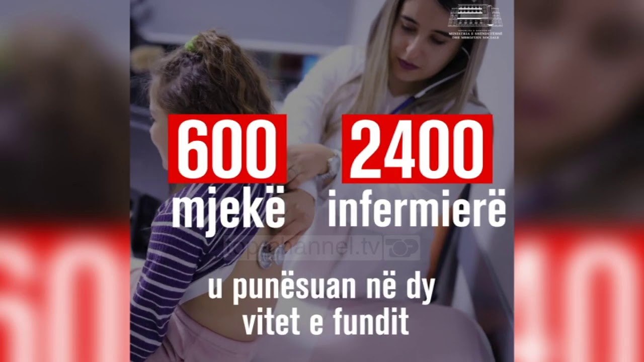 Top News - 2 vjet 600 mjekë të rinj/ Rama-do rriten pagat në shëndetësi