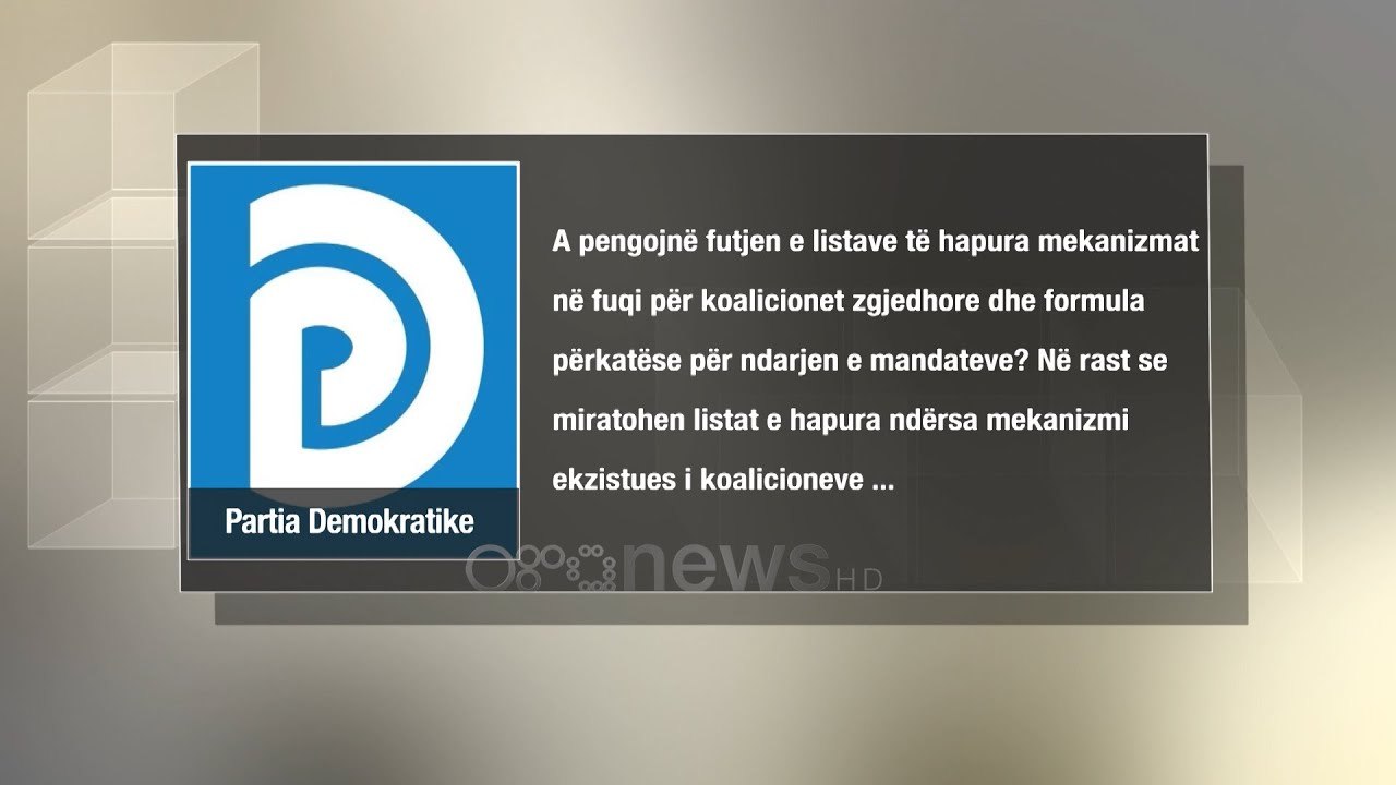Ora News - Mblidhet Këshilli Politik, opozita i bën 5 pyetje ODIHR për koalicionet parazgjedhore