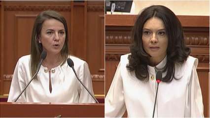 Përplasja në Kuvend/ Rudina Hajdari: Koha juaj mbaroi, mashtruesa. Spiropali: Rudinë mbaj gojën!