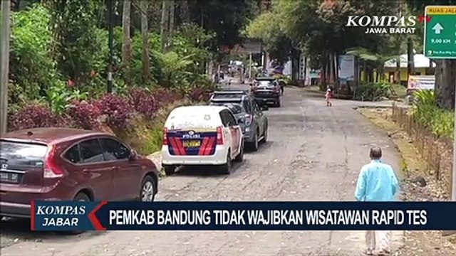 Tidak Wajib Rapid Antigen, Pemkab Bandung Himbau Wisatawan Patuhi Prokes!