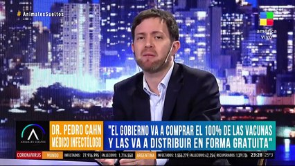 Pedro Cahn: "Casi 30 millones de personas deberían estar vacunadas"