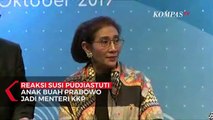 Reaksi Susi Pudjiastuti Anak Buah Prabowo Jadi Menteri KKP