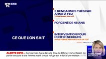 Puy-de-Dôme: trois gendarmes tués, un quatrième blessé par un forcené