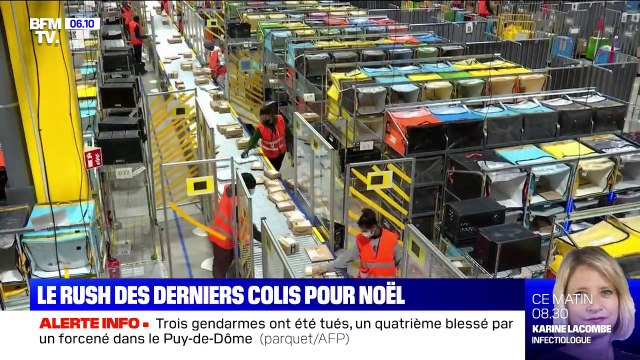 À deux jours de Noël, le rush des derniers colis