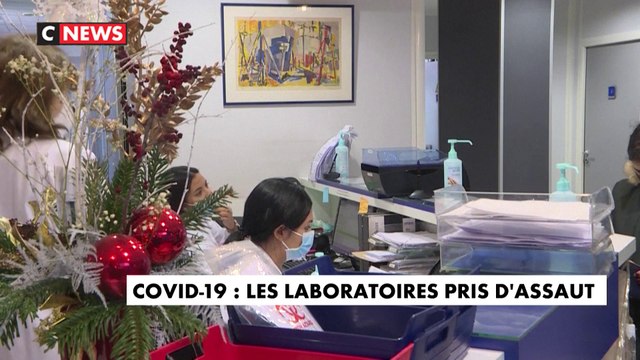 Coronavirus : la ruée dans les laboratoires à la veille de Noël