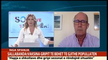 Mjeku Sallabanda për Report TV/Ardhja e gripit mund ta rëndoje edhe më tepër situatën e COVID-19