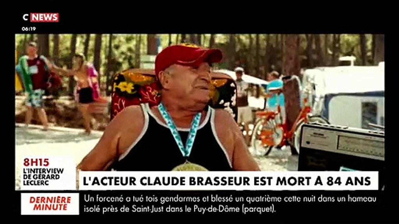Emotion après le décès de Claude Brasseur : "L'acteur à la voix rocailleuse, grain de beauté à gauche du nez, est mort dans la paix et la sérénité entouré des siens" a annoncé sa famille