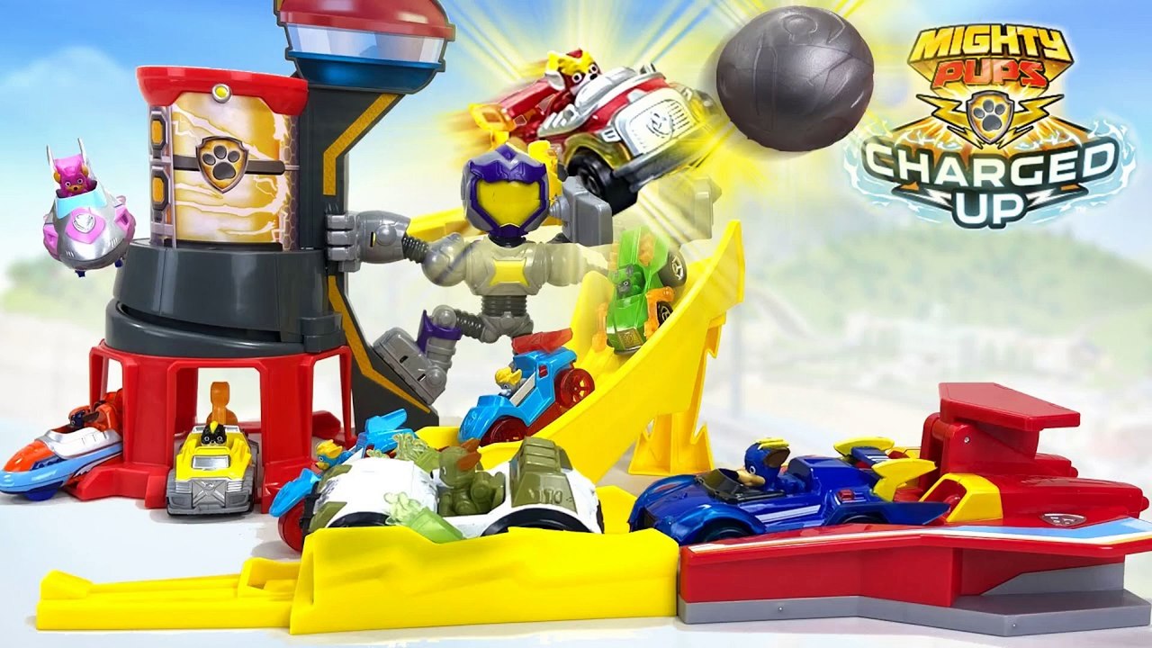 Mighty Pups Charged Up : Mighty Meteor Track Set from Paw Patrol - video Dailymotion