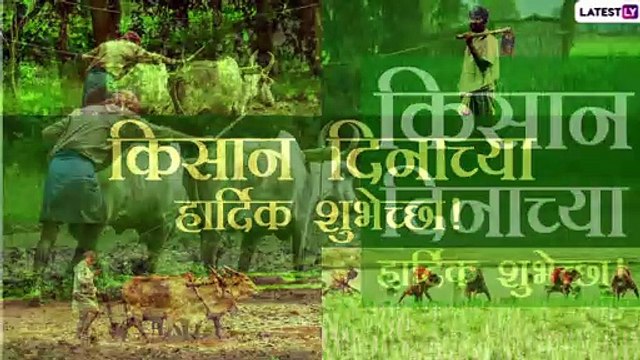 Happy Kisan Diwas Images: राष्ट्रीय शेतकरी दिनानिमित्त Greetings, Wallpapers, Wishes