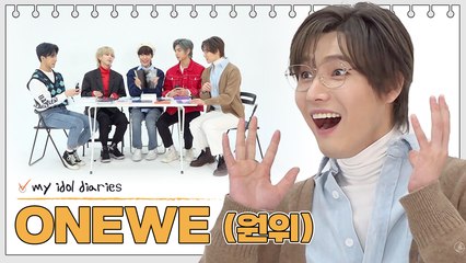 [Pops in Seoul] MY IDOL DIARIES A book in Memory♪ "ONEWE" Edition!