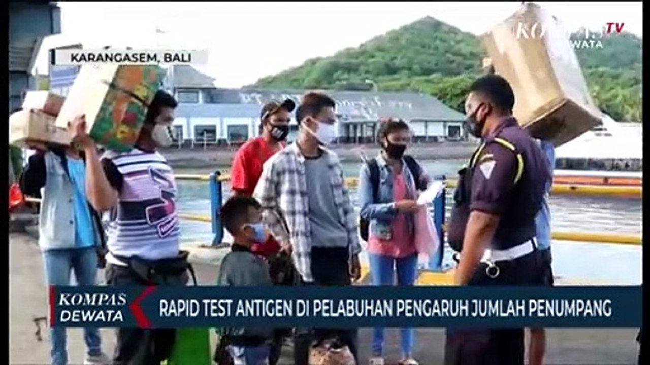 Penerapan Rapid Test Antigen Di Pelabuhan