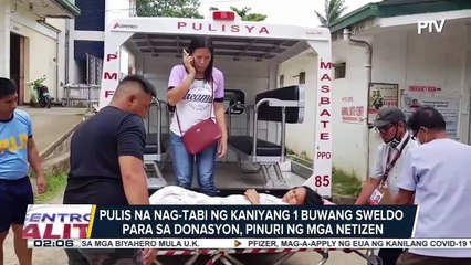 Ilang mga pulis, nag-viral dahil sa pagtulong sa kapwa at mga sakripisyo para magbigay-serbisyo