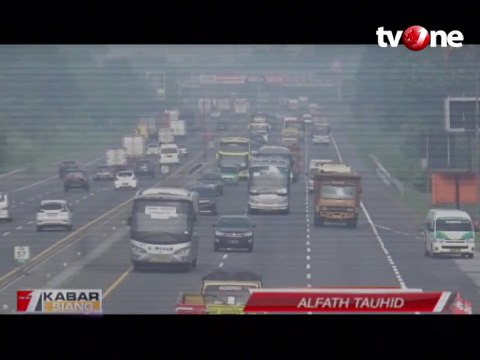 Lalu Lintas di Tol Jakarta-Cikampek Mulai Ramai