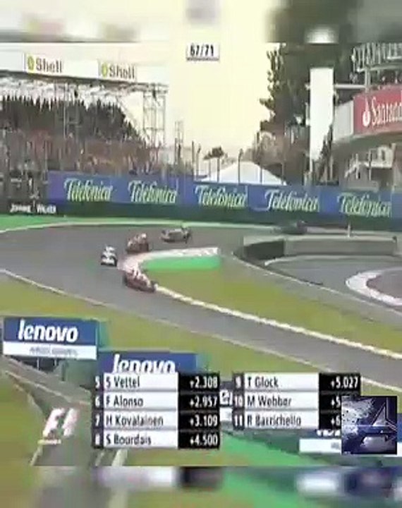 F1 2008 Rd. 18 Brazilian GP Highlight, Lewis Hamilton of Vodafone McLaren Mercedes won the Drivers' title, Constructors' Champion Ferrari