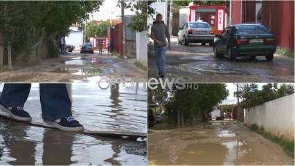 Ora News - "Tirana si Venecia", rrugët e përmbytura, banorët: Bashkia kujtohet vetëm për fushatë