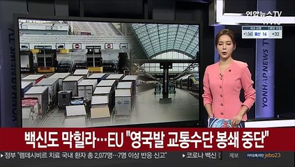 백신 운송도 막힐라…EU "영국발 교통수단 봉쇄 중단"