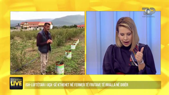Ish-luftëtari i UÇK-së, sot është fermer frutash të rralla - Shqipëria Live, 28 Shtator 2020