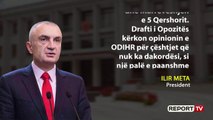 Meta flet si kreu i opozitës së bashkuar: Drafti realizon 100 % hapjen e listave, jo si gënjeshtra