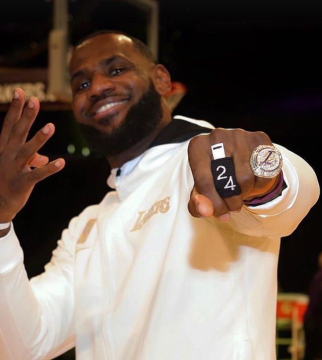 Voilà la bague de champions NBA 2020 pour les Lakers de Los Angeles