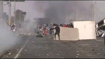 Violentos enfrentamientos entre policía y agricultores en Perú