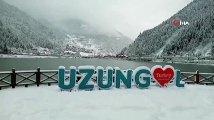 Uzungöl’den kar manzaraları