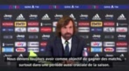 14e j. - Pirlo sur la défaite contre la Fiorentina : "Nous étions déjà en vacances"