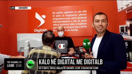 Digjitalizimi vazhdon, kalo në digjital me Digitalb / Sot u mbyll sinjali analog në Shkodër