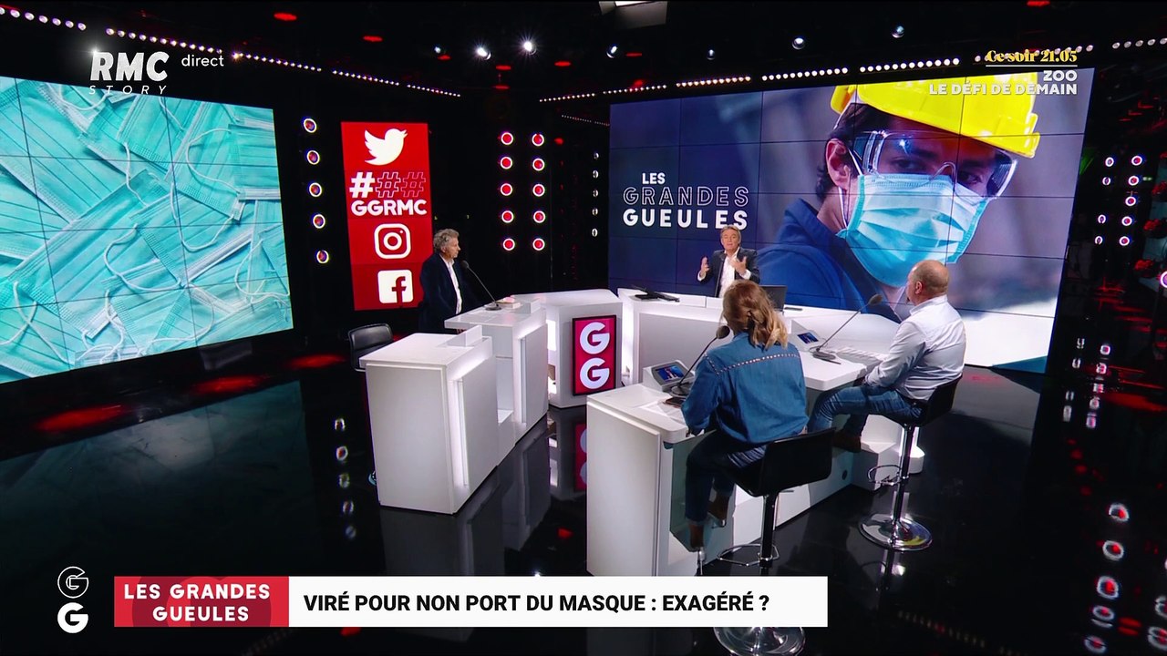 Viré pour non-port du masque : exagéré ? - 23/12