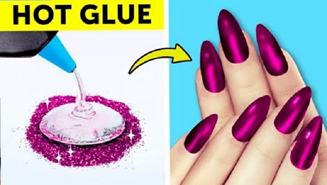 La colle chaude est de retour! 21 HACKS ET BRICOLAGE DE PISTOLET À COLLE par 5-Minute Crafts