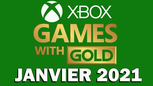 XBOX GAMES WITH GOLD : LES JEUX GRATUITS DE JANVIER 2021