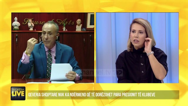 Debati për sportin, Fidel Ylli sulmon gazetarin Tufa– Shqipëria Live 29 shtator 2020