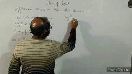 XI- : Physics, Flow of Liquid. Application of Bernoulli's theorem, :  BY- A. Prakash.